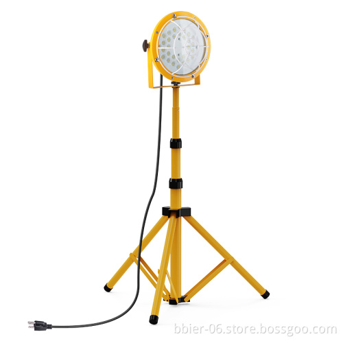 Etl Ce Rohs Certified 30W/50W Loading Dock Light with Tripod and Swing Arm